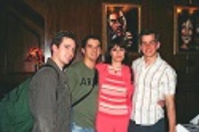 
Mike Warshaw (Waiter/Ensemble), Kevin Worley (Ensemble, u/s Billy Lawlor), Beth and Photo