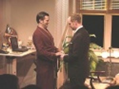 Chris Weikel as Brian and Jamie McGonnigal as Matthew in Dan Clancy & Lynn Portas' 10 Photo