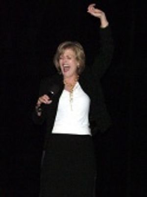 Karen Mason with a rousing rendition of "All That Jazz" Photo