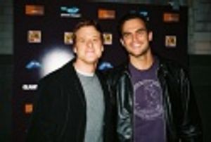 Alan Tudyk and Cheyenne Jackson Photo