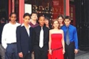  Our Time Company Members: Back Row - Corom Buksha, Yoni Messing, Linda Gjonbalaj, An Photo