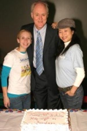 Sarah Saltzberg, John Lithgow, and Deborah S. Craig Photo