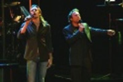 Gavin Creel and Norbert Leo Butz - VERONICA Photo