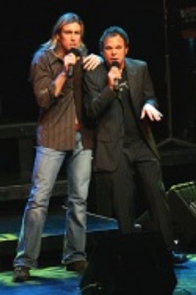 Gavin Creel and Norbert Leo Butz Photo