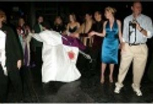 Sara Schmidt makes her loop around the cast Photo