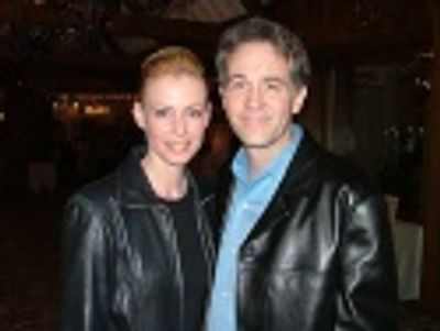 Contact's Deborah Yates and Boyd Gaines reunite (Yellow dress and all)
for a perform Photo