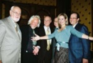 Bruce Lundvall, President & CEO, EMI Jazz & Classics, Bruce Grakal, esq., Ian Ralfini Photo