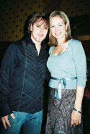 Christopher Jahnke, Composer, Musical Director "Aida" and "Memphis" with Linda Eder Photo