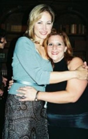 Linda Eder with longtime friend and publicist Jill Siegel Photo