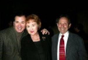 Lee Roy Reams, Terry Marone (Gypsy Robe Ceremony) and Alan Eisenberg (Executive Direc Photo