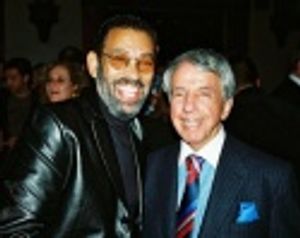 Maurice Hines and Norman Brokaw (Chairman of the Board, William Morris Agency) Photo