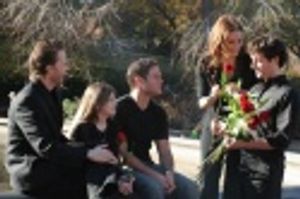 Will Chase, Jaclyn Neidenthal, Steven Pasquale, Laura Benanti and Max von Essen Photo