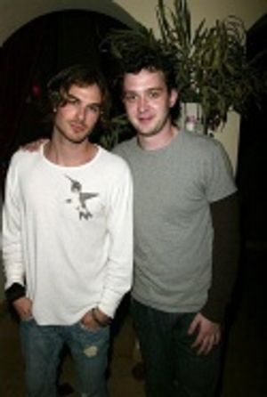Ian Somerhalder and Eddie Kaye Thomas Photo