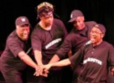 Ira Hawkins (as Coach Van Buren) and his players have "Heart" Photo