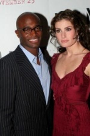 Taye Diggs and Idina Menzel Photo