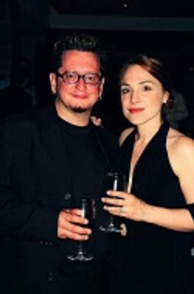 David Nehls (Musical Director) and Denise Summerford (Taboo)

 Photo