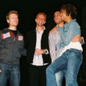 Anthony Rapp, Adam Pascal, Tracie Thoms and Wilson Jermaine Heredia Photo