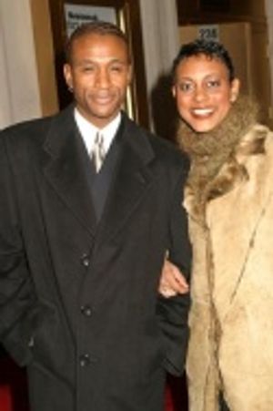 Tommy Davidson and Schele Williams Photo