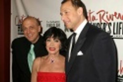 Tom Viola (BC/EFA), Chita Rivera, and Peter Lichtenthal (MAC) Photo