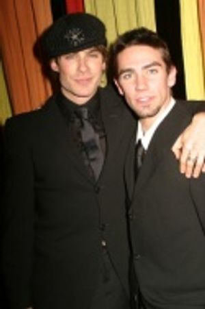 Ian Somerhalder and Keith Nobbs Photo
