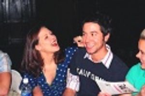 Kaitlin Hopkins (Claire) and Scott Allgauer (Swing; Understudy Jason, Peter, Matt, Lu Photo