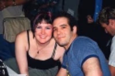Natalie Joy Johnson (Nadia) and Arron Lohr (Matt)

 Photo