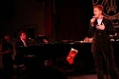 ...as did her brother Michael McArdle, as the trio finished with "Celebrate Me Home" Photo