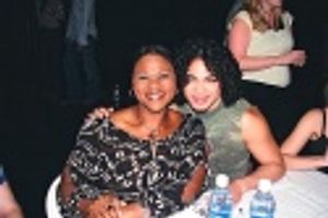 Romelda T. Benjamin (Sister Chantelle) and Isaac Calpito
(Alan; Understudy Peter, Ma Photo