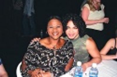 Romelda T. Benjamin (Sister Chantelle) and Isaac Calpito
(Alan; Understudy Peter, Ma Photo