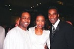 
James Stovall, Heather and Norm Lewis  Photo