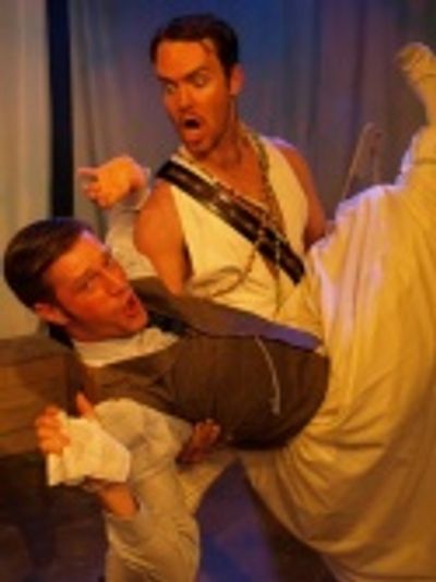 Alan Winner (Pirate King) and Stewart Charlesworth (Edith)
 Photo