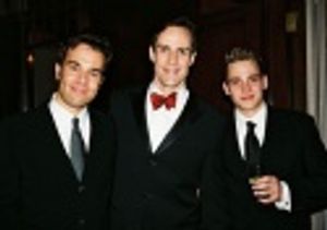 Richard Samson, Howard McGillin and his son, Brian  Photo