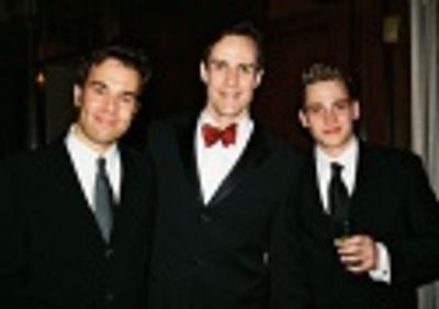 Richard Samson, Howard McGillin and his son, Brian  Photo
