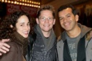 Nina Goldman (Dirty Rotten Scoundrels), Jack Noseworthy, Sergio Trujillo (Choreograph Photo