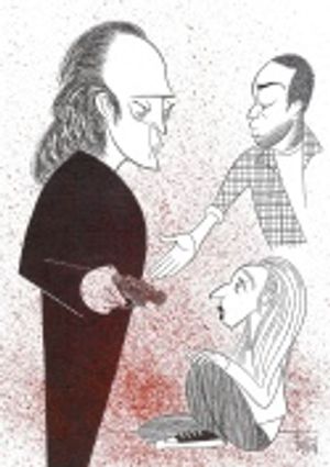    Christopher Walken, Anthony Mackie and Zoe Kazan in A BEHANDING IN SPOKANE Photo