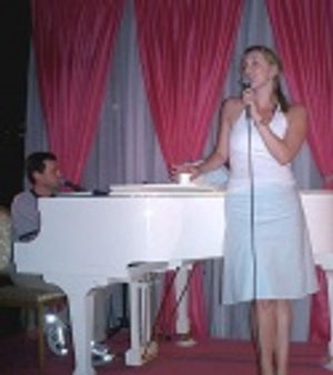 Julia Murney Raises the Roof with Andrew Lippa Photo