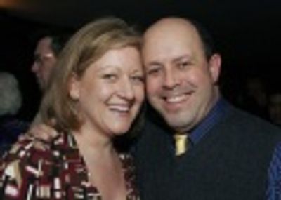 Heidi Farina and castmember Michael J. Farina Photo