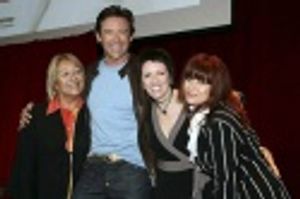 Hugh Jackman, Colleen Hewett, Angela Toohey and Chrissy Amplett Photo