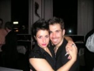 Cast members Tamara Levinson and Jason McDole Photo