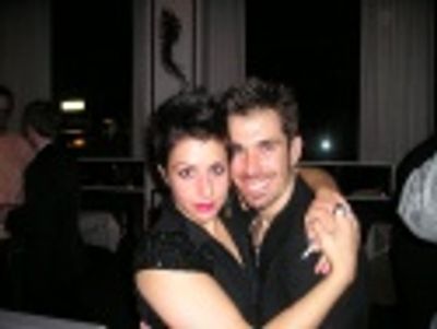 Cast members Tamara Levinson and Jason McDole Photo