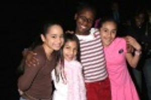 Liana Ortiz and Isabella Devivo (Liana's Understudy) with up-and-comers Mary Dunkley  Photo