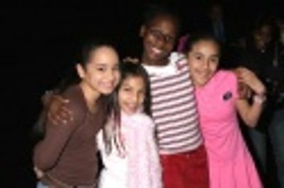 Liana Ortiz and Isabella Devivo (Liana's Understudy) with up-and-comers Mary Dunkley  Photo