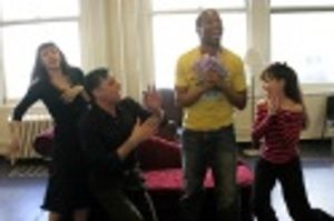 Natascia Diaz, Robert Cuccioli, Rodney Hicks, and Gay Marshall Photo