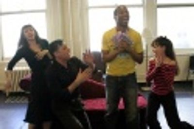 Natascia Diaz, Robert Cuccioli, Rodney Hicks, and Gay Marshall Photo