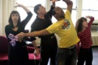 Natascia Diaz, Robert Cuccioli, Rodney Hicks, and Gay Marshall Photo