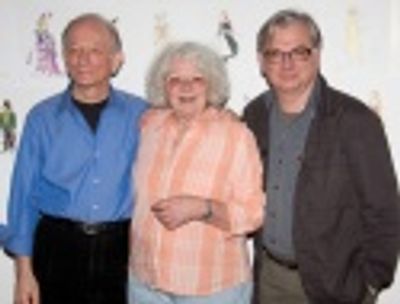 Jonathan Tunick, Ellen Fitzhugh and Richard Nelson Photo