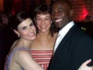 Idina Menzel and Taye Diggs  Photo