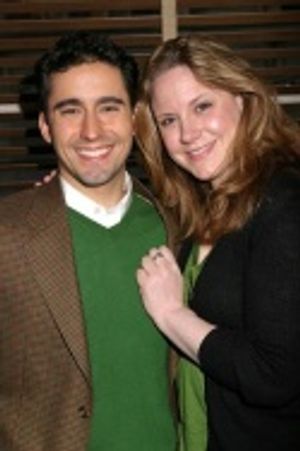 John Lloyd Young and Alison Franck Photo