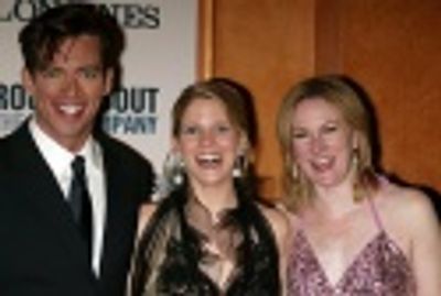 Harry Connick Jr. with Kelli O'Hara and Kathleen Marshall  Photo