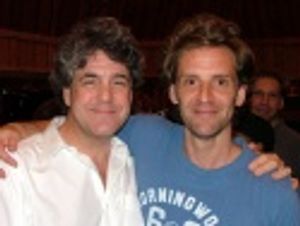 Jonathan Freeman (Finian) and Malcolm Gets (Og) Photo